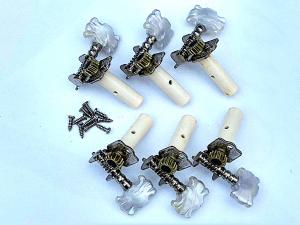 6 CLASSICAL GUITAR MACHINE HEADS TUNERS TUNING MACHINES